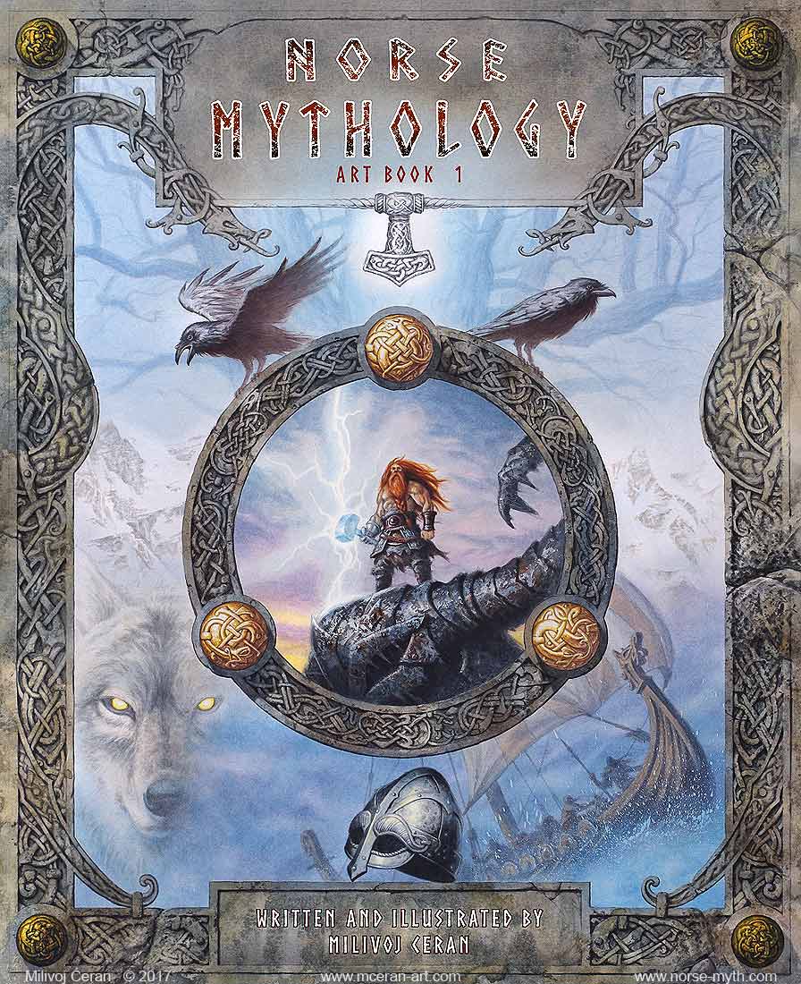 Milivoj Ceran Norse Mythology Cover